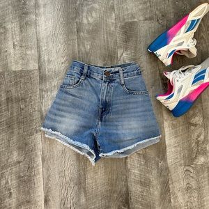 Zara Blue Jean Shorts